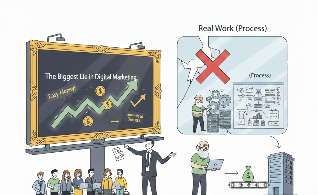 The biggest lie in digital marketing