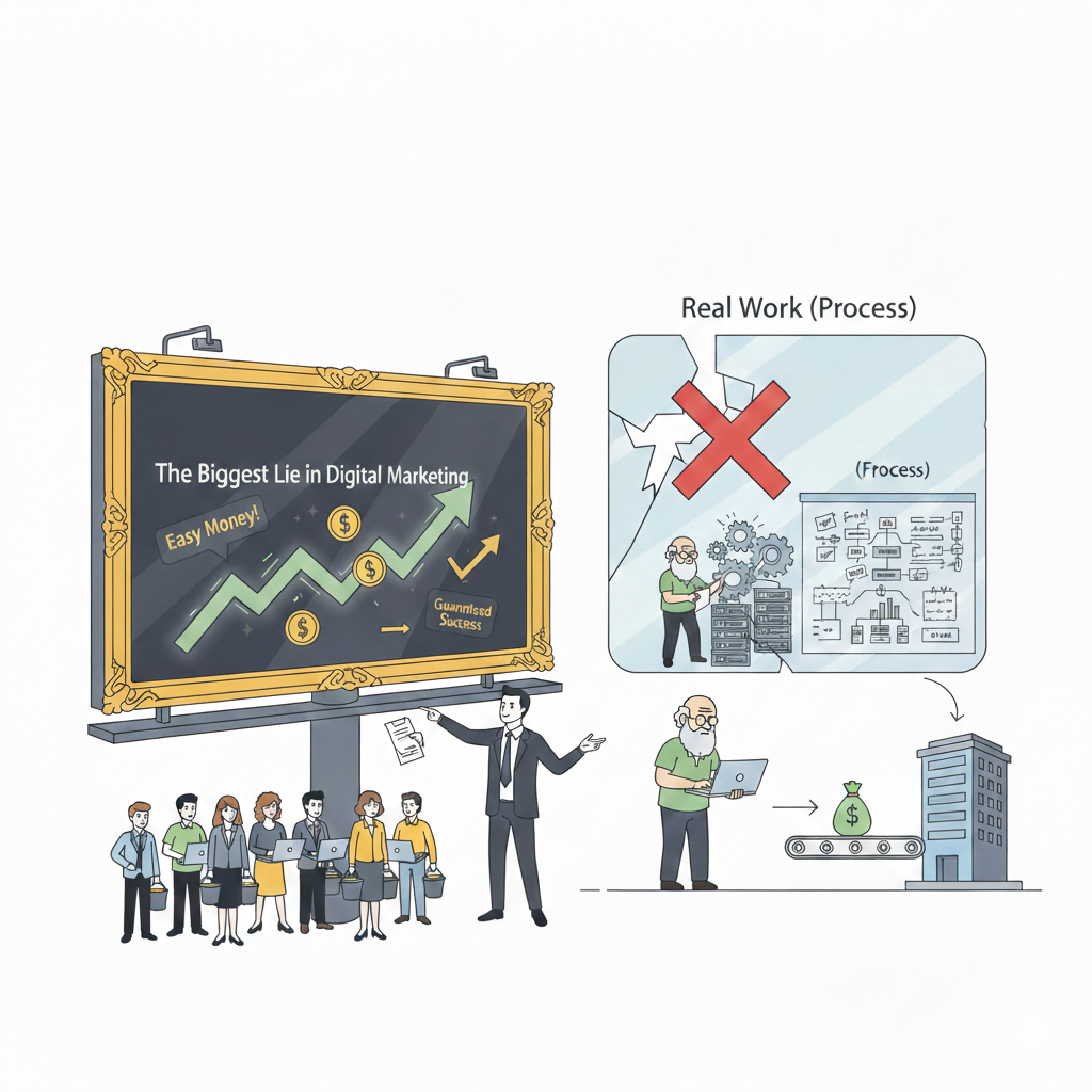 The biggest lie in digital marketing